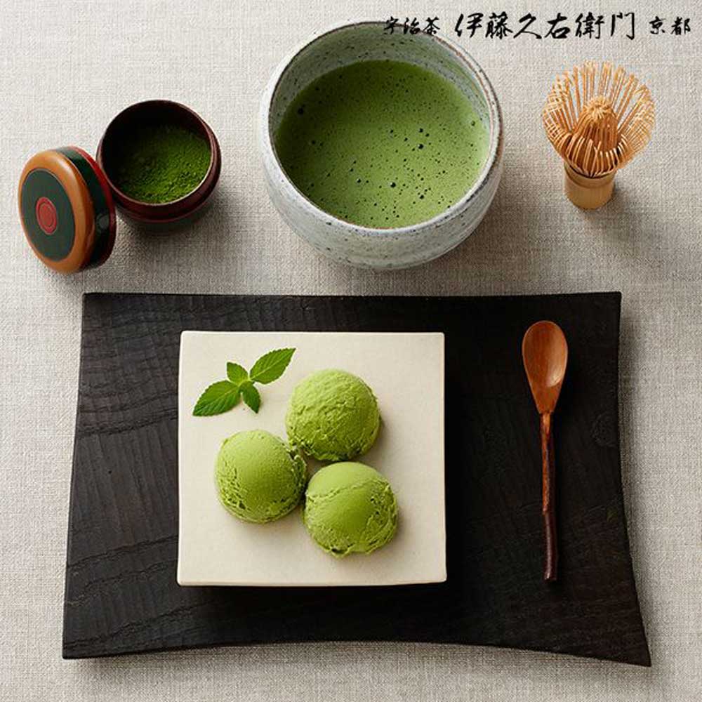 宇治二色アイスクリーム 抹茶・ほうじ茶 12個セット