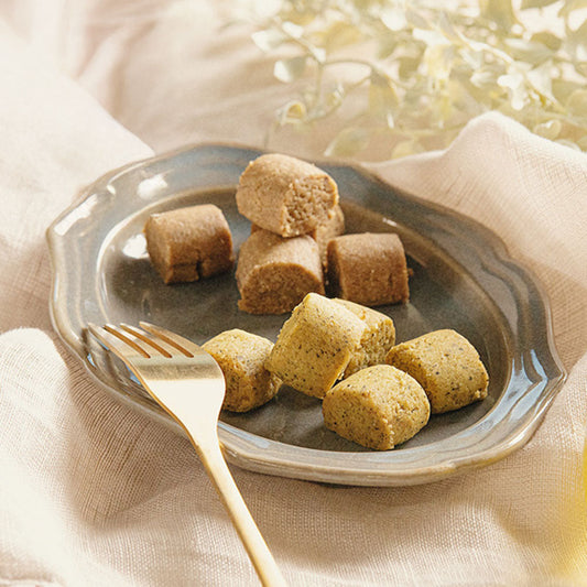 お茶と、暮らしと クッキー 2種食べ比べ(お茶っぱ・ほうじ茶)8袋　eギフト