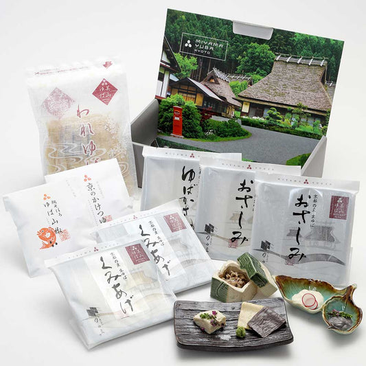 京都  美山 ゆう豆特製ゆばセット『芦生～あしう～』　eギフト