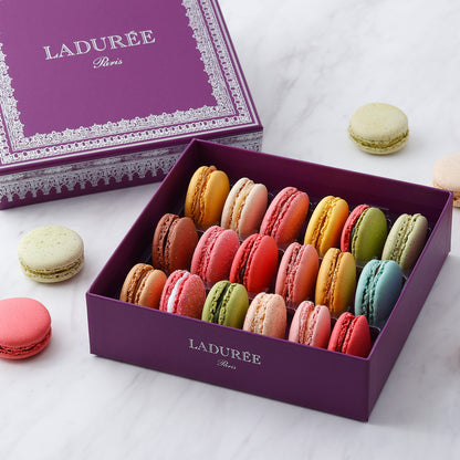 LADUREE（ラデュレ）ナポレオン ヴィオレ マカロン18個入り ギフトカード