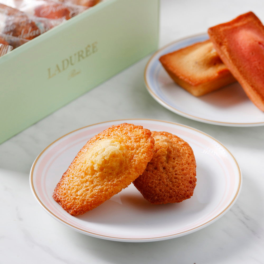 eギフト】LADUREE（ラデュレ）コフレ・フィナンシェ＆マドレーヌ 6個