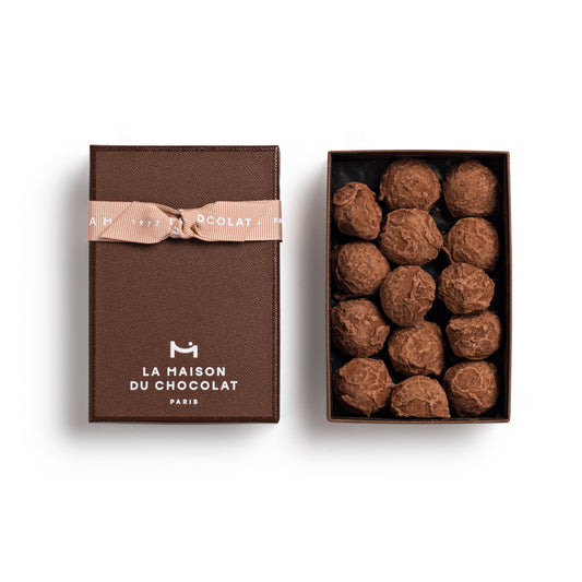 ラ・メゾン・デュ・ショコラ トリュフ プレーン 90g　ギフトカード