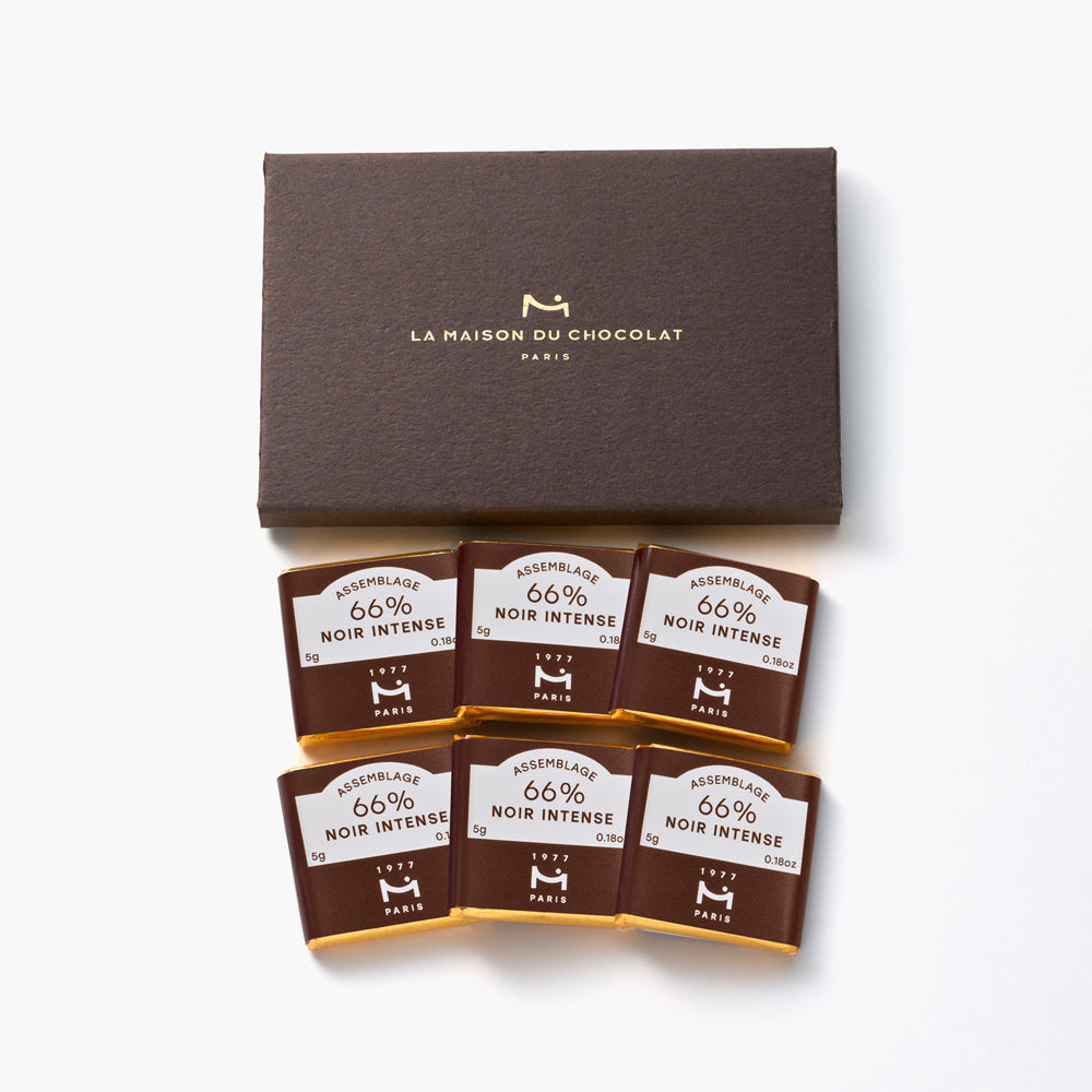 ラ・メゾン・デュ・ショコラ キャレ ノアール アンタンス　6枚入＆フィナンシェ 3個入　ギフトカード