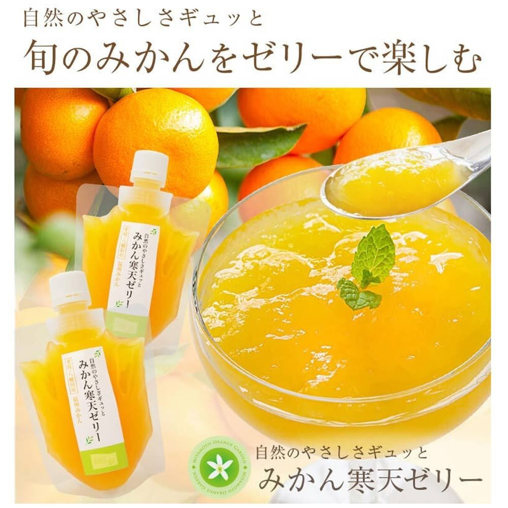 ミヤモトオレンジガーデン」みかん寒天ゼリー オールスター食べ比べ