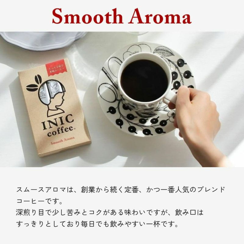 INIC coffee　ドリップドコーヒーパウダー　スムースアロマ 30P　eギフト