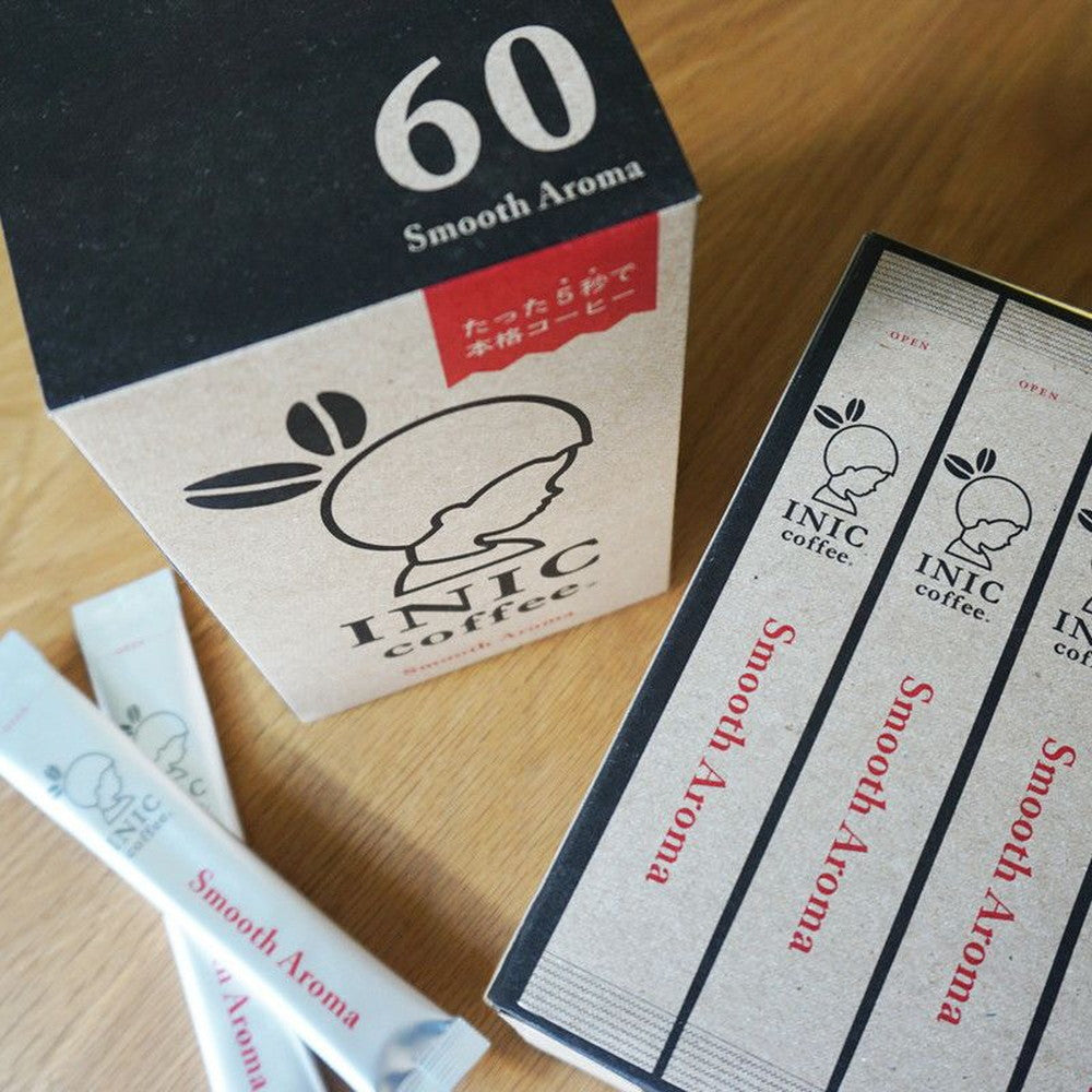 INIC coffee　ドリップドコーヒーパウダー　スムースアロマ 60P　eギフト