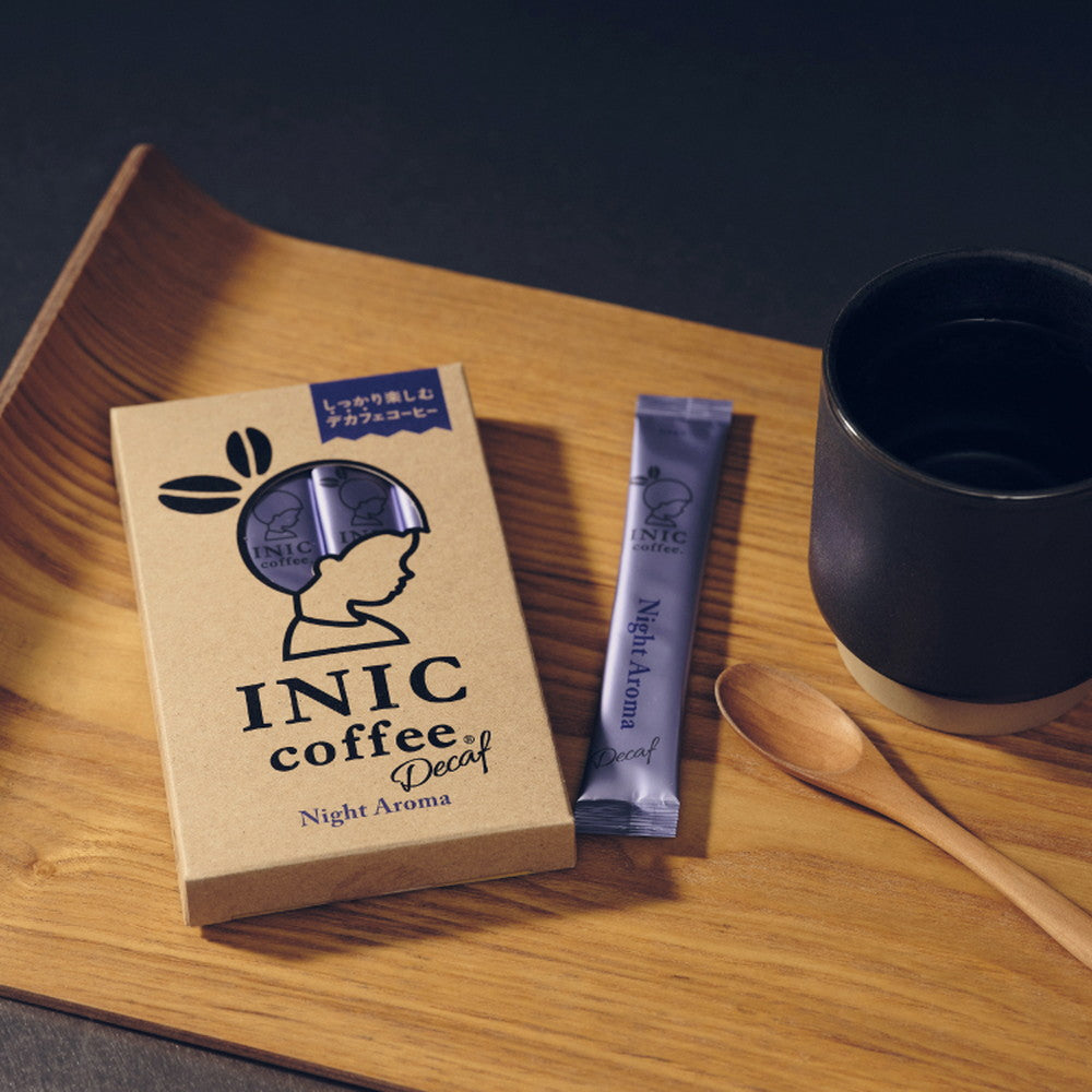 INIC coffee　ドリップドコーヒーパウダー　ナイトアロマ（デカフェ）30P　eギフト