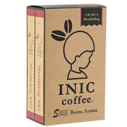 INIC coffee ドリップドコーヒーパウダー ビーンズアロマ マンデリン 30P ギフトカード