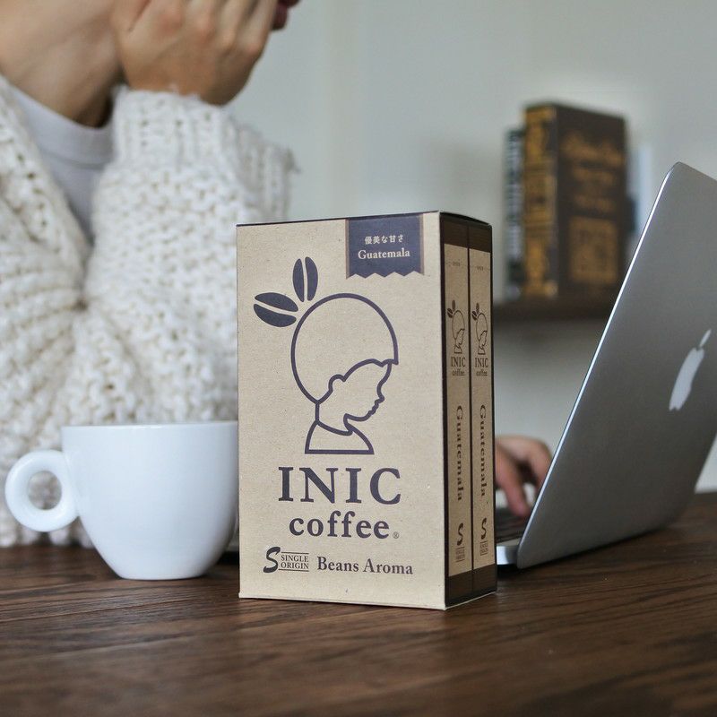 INIC coffee　ドリップドコーヒーパウダー　ビーンズアロマ　グァテマラ 30P　eギフト