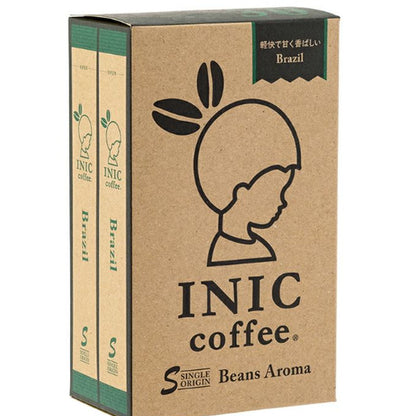 INIC coffee　ドリップドコーヒーパウダー　ビーンズアロマ　ブラジル 30P　eギフト