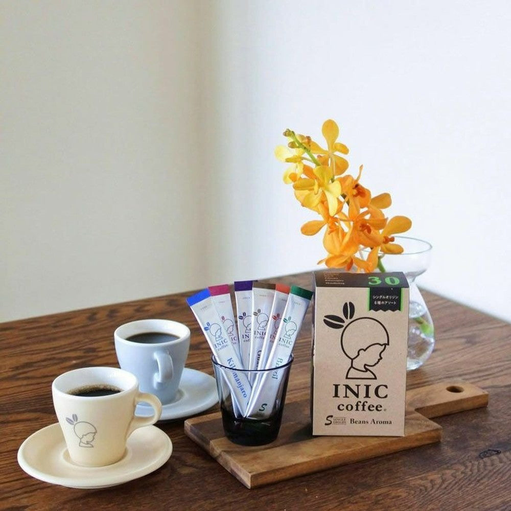 INIC coffee　ドリップドコーヒーパウダー　ビーンズアロマ　アソート 30P　eギフト