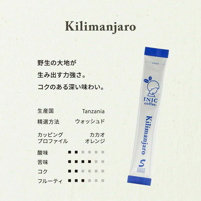 INIC coffee　ドリップドコーヒーパウダー　ビーンズアロマ　アソート 30P　eギフト
