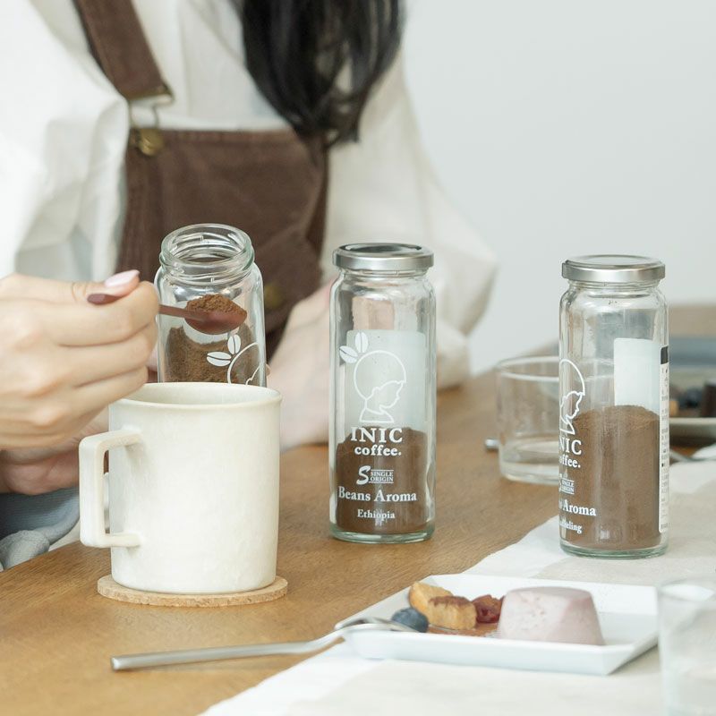 INIC coffee　ドリップドコーヒーパウダー　ビーンズアロマ　スペシャルボックス 002 (55gx３本)　eギフト