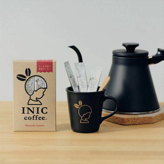 INIC coffee　ドリップドコーヒーパウダー 人気2種飲み比べ（スムースアロマ・モーニングアロマ）　eギフト
