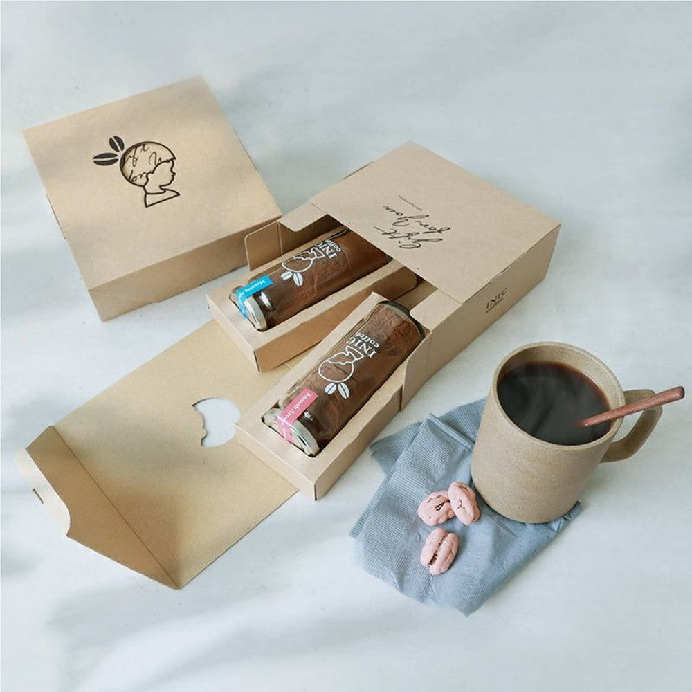 INIC coffee　ドリップドコーヒーパウダー 定番2種飲み比べ　ボトルセット（スムースアロマ・モーニングアロマ）　eギフト