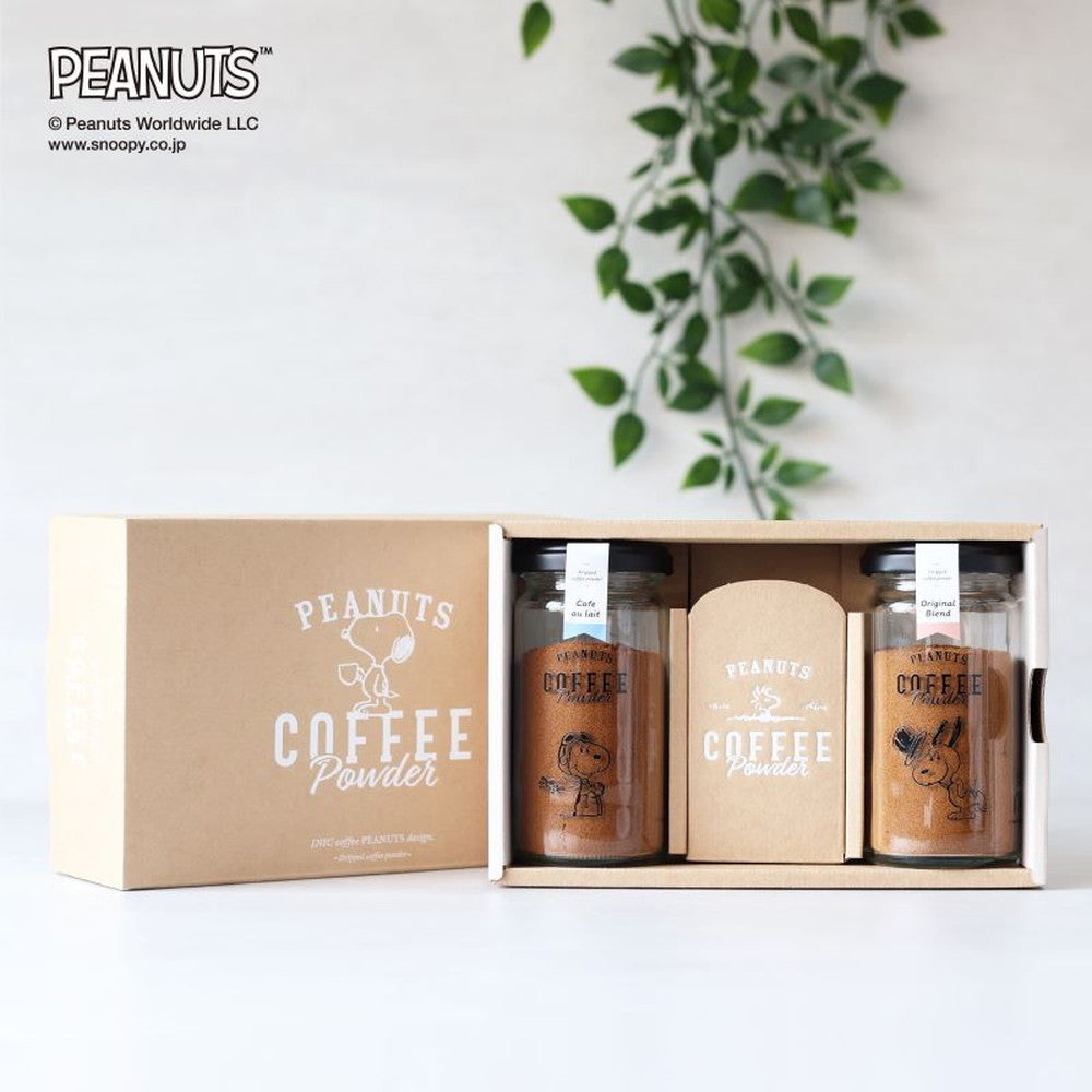 PEANUTS coffee スヌーピーcoffee　ボトルギフト 2種（オリジナルブレンド・カフェオレ）