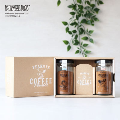PEANUTS coffee スヌーピーcoffee　ボトルギフト 2種（オリジナルブレンド・カフェオレ）　eギフト