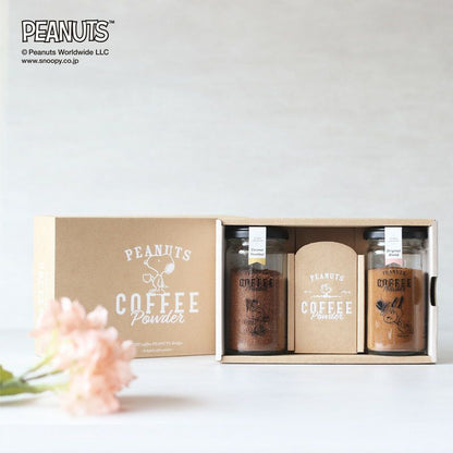 PEANUTS coffee スヌーピーcoffee ボトルギフト 2種（オリジナル・キャラメルヘーゼルナッツ） ギフトカード