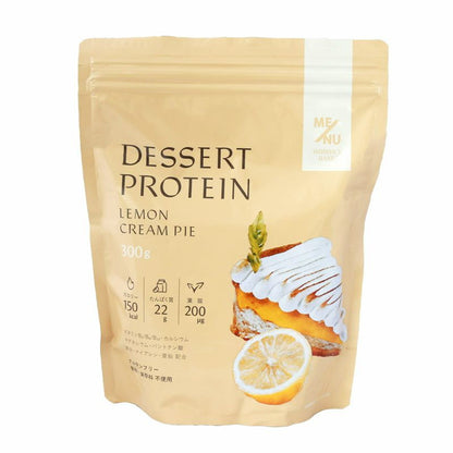 ME/NU WOMAN'S BASE デザートプロテイン レモンクリームパイ味 大袋 300g ギフトカード