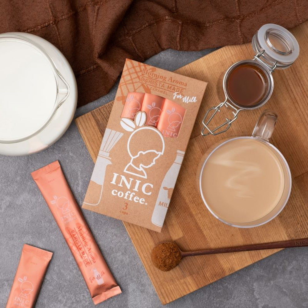 INIC coffee モーニングアロマバリスタメイドキャラメル 3CUPS　eギフト