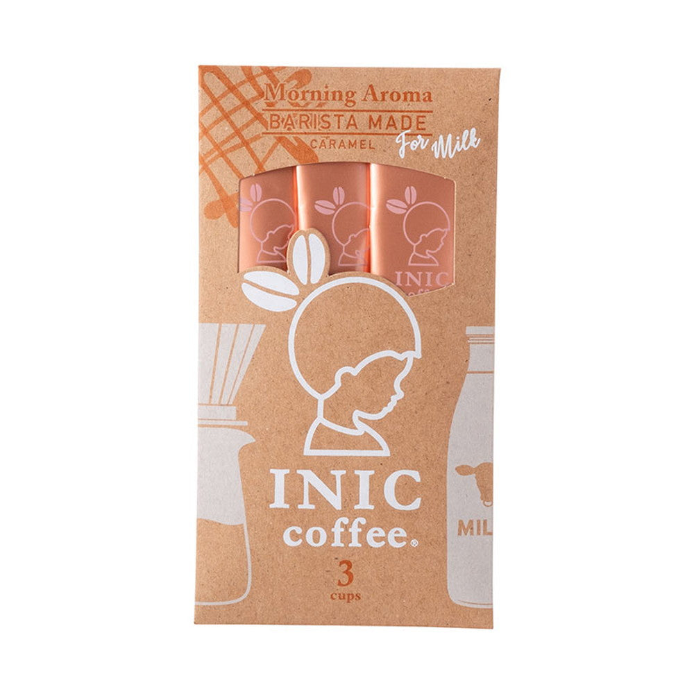 INIC coffee モーニングアロマバリスタメイドキャラメル 3CUPS　eギフト