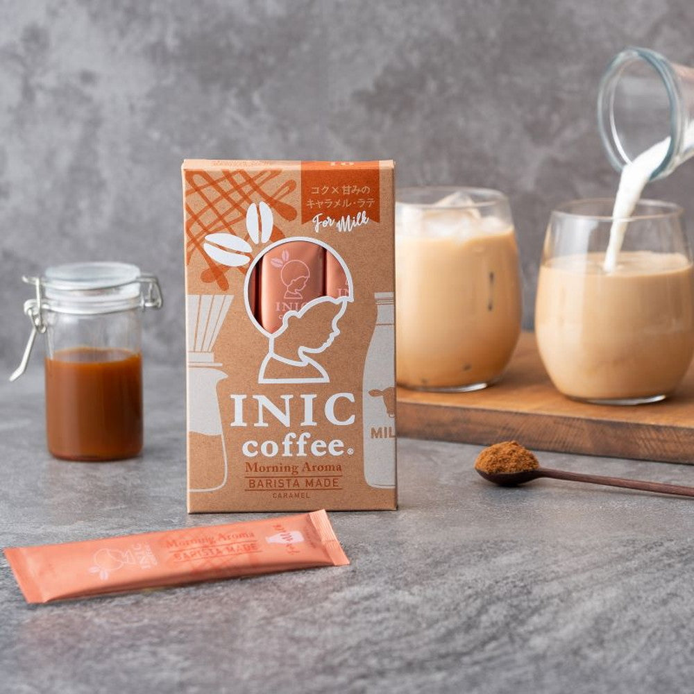 INIC coffee モーニングアロマバリスタメイドキャラメル10 CUPS　eギフト