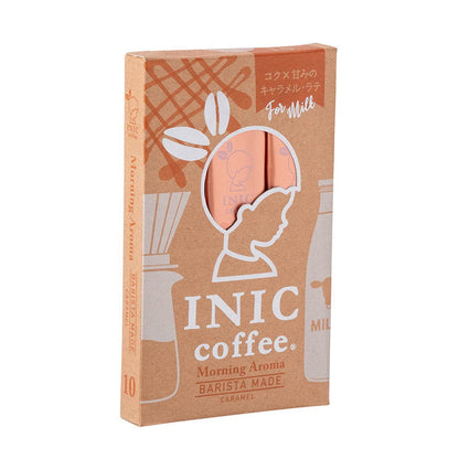 INIC coffee モーニングアロマバリスタメイドキャラメル10 CUPS　eギフト