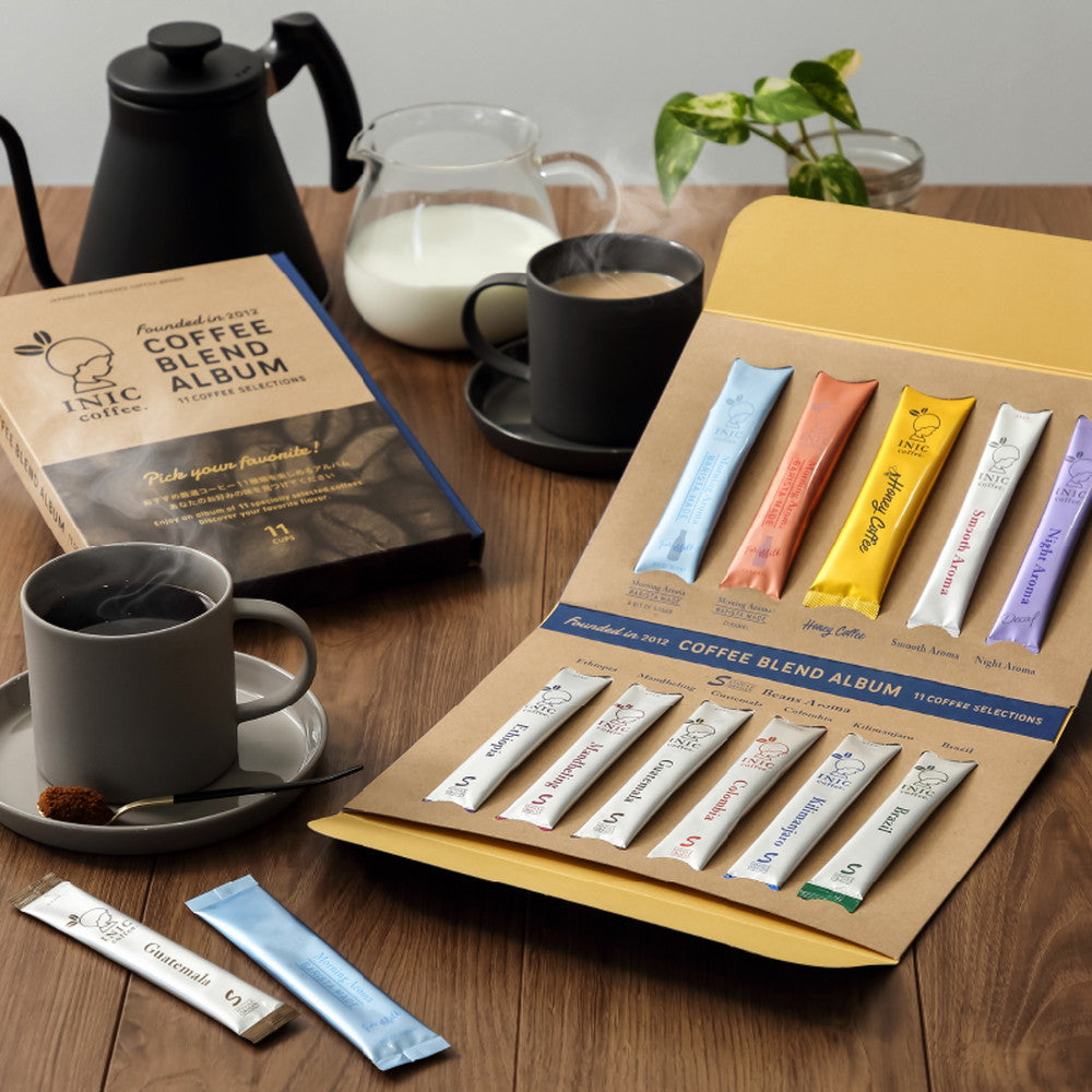 INIC coffee コーヒーブレンドアルバム 11C　eギフト