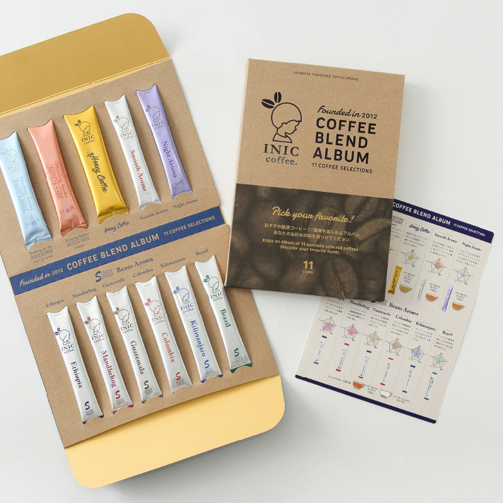INIC coffee コーヒーブレンドアルバム 11C　eギフト