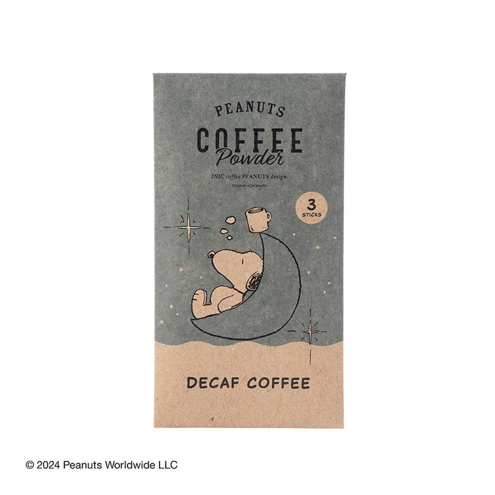 PEANUTS coffee デカフェ  3P　eギフト