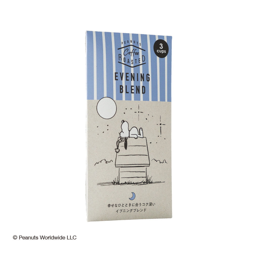 PEANUTS coffee Roasted イブニングブレンド3P　eギフト