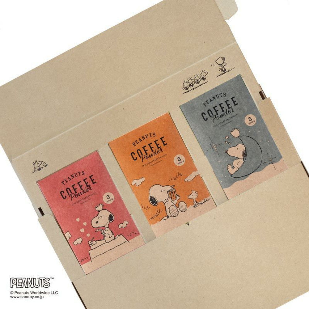 PEANUTS coffee 3Pギフト OR+CF+DC　eギフト