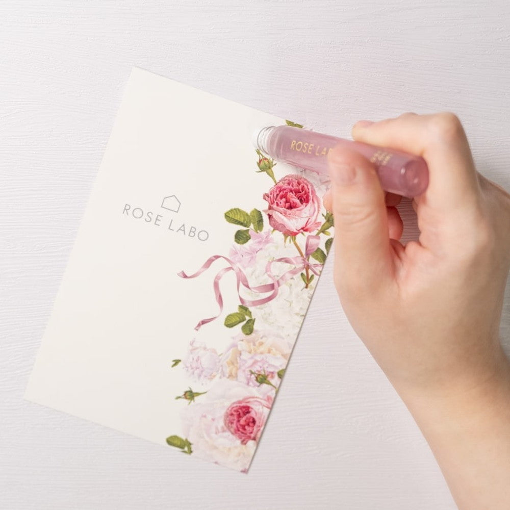 食べられるバラ農園 ROSE LABO 24ROSEローズロールオンパフューム　eギフト