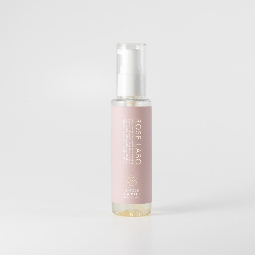 食べられるバラ農園 ROSE LABO 24ROSE ローズヘアオイル　eギフト