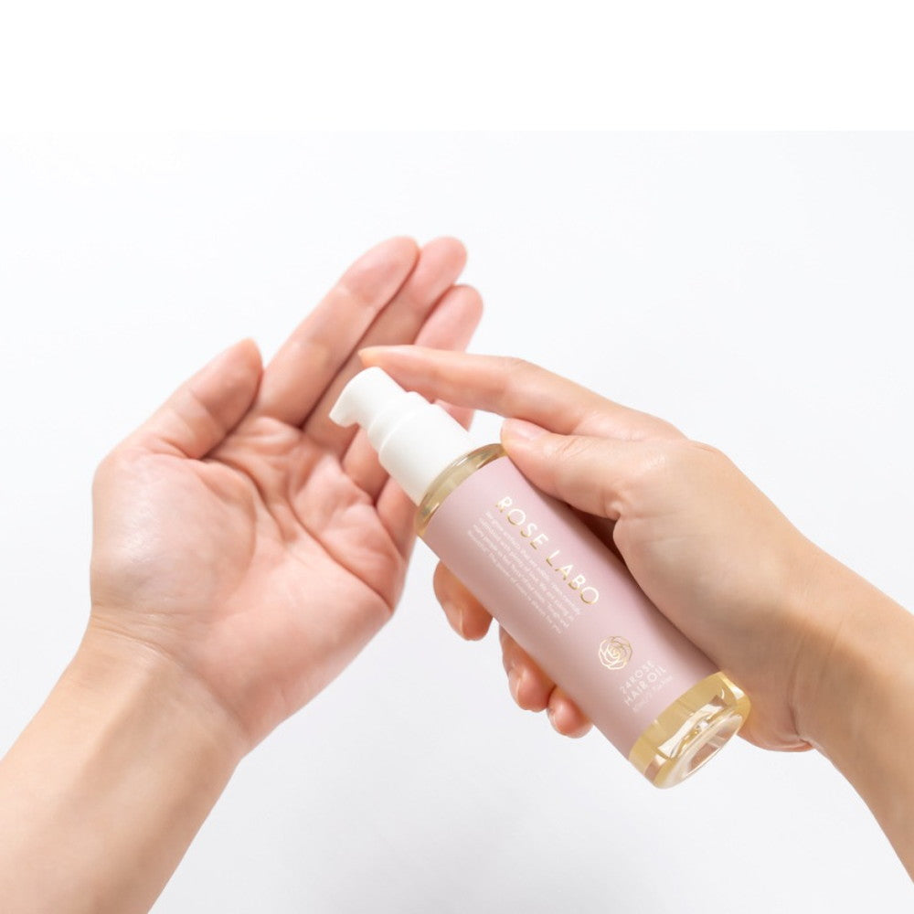 食べられるバラ農園 ROSE LABO 24ROSE ローズヘアオイル　eギフト