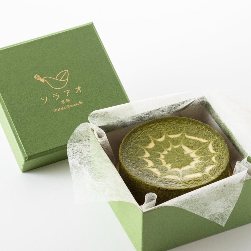 京都チーズケーキ専門店 ソラアオ　京都宇治抹茶祇園辻利のチーズケーキ　封筒入り