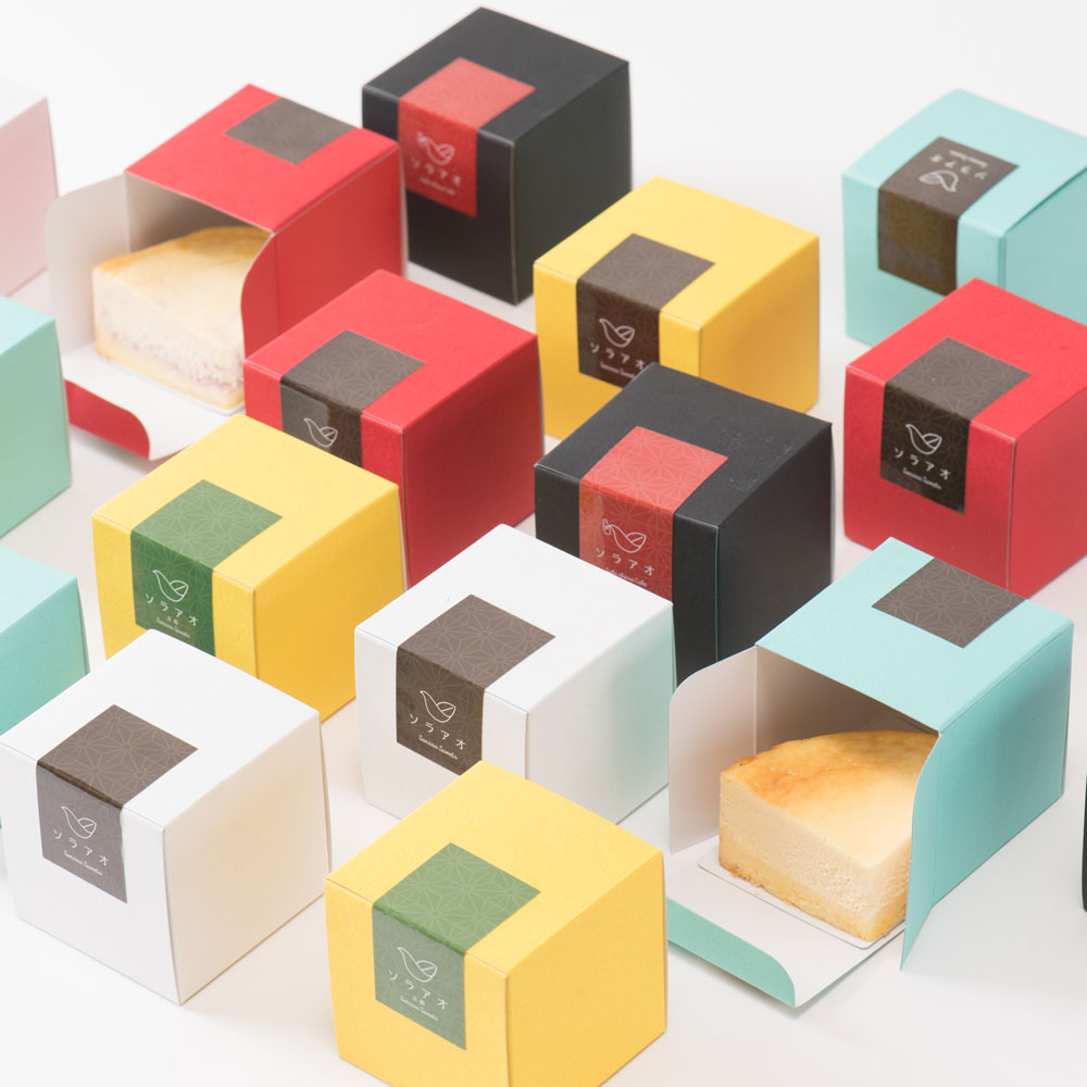 京都チーズケーキ専門店 ソラアオ　キューブおすすめ7種食べ比べセット 計8個　封筒入り