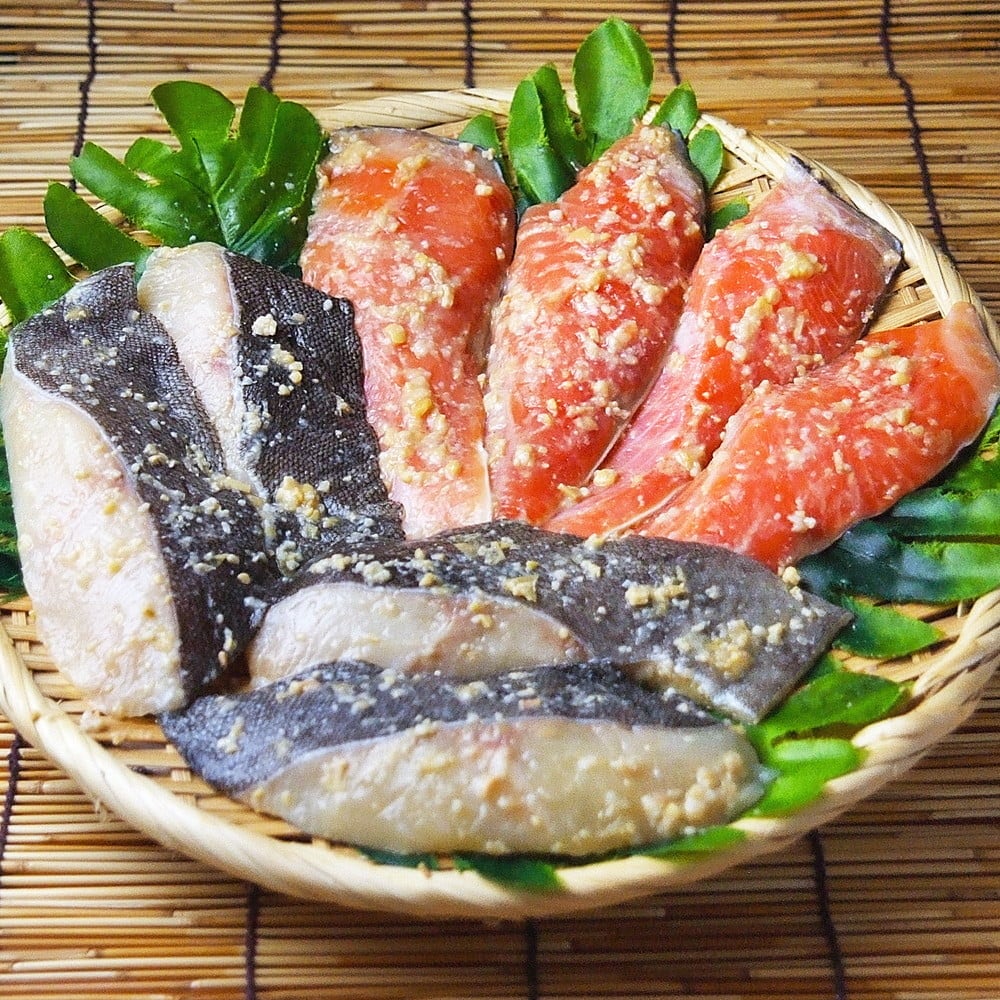 山下水産 味噌と粕の漬け魚詰合せ4種/8切　eギフト