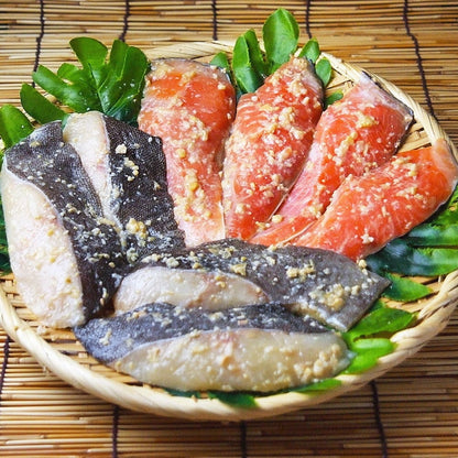 山下水産 味噌と粕の漬け魚詰合せ4種/8切　eギフト