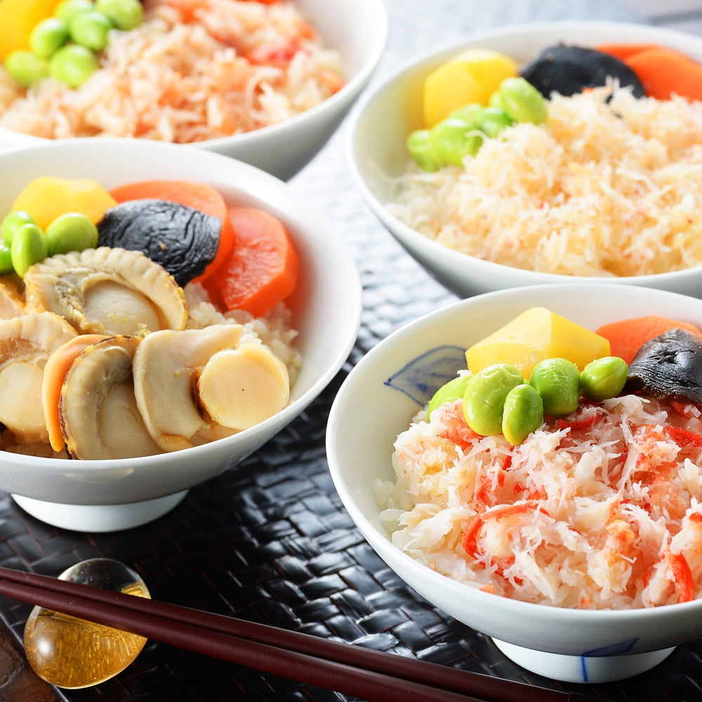 札幌バルナバフーズ 海の幸４種わっぱ飯　eギフト