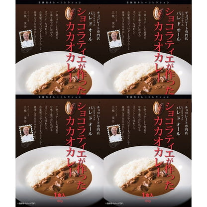 パレドオール　ショコラティエが作ったカカオカレー(180g×4)　eギフト