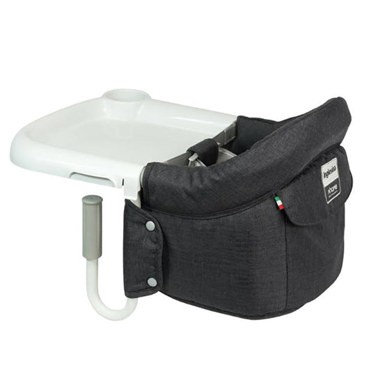 Inglesina(イングリッシーナ)ファスト　ベビーテーブルチェア(トレー付)チャコール　eギフト