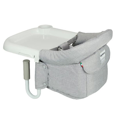 Inglesina(イングリッシーナ)ファスト　ベビーテーブルチェア(トレー付)シングルグレー　eギフト