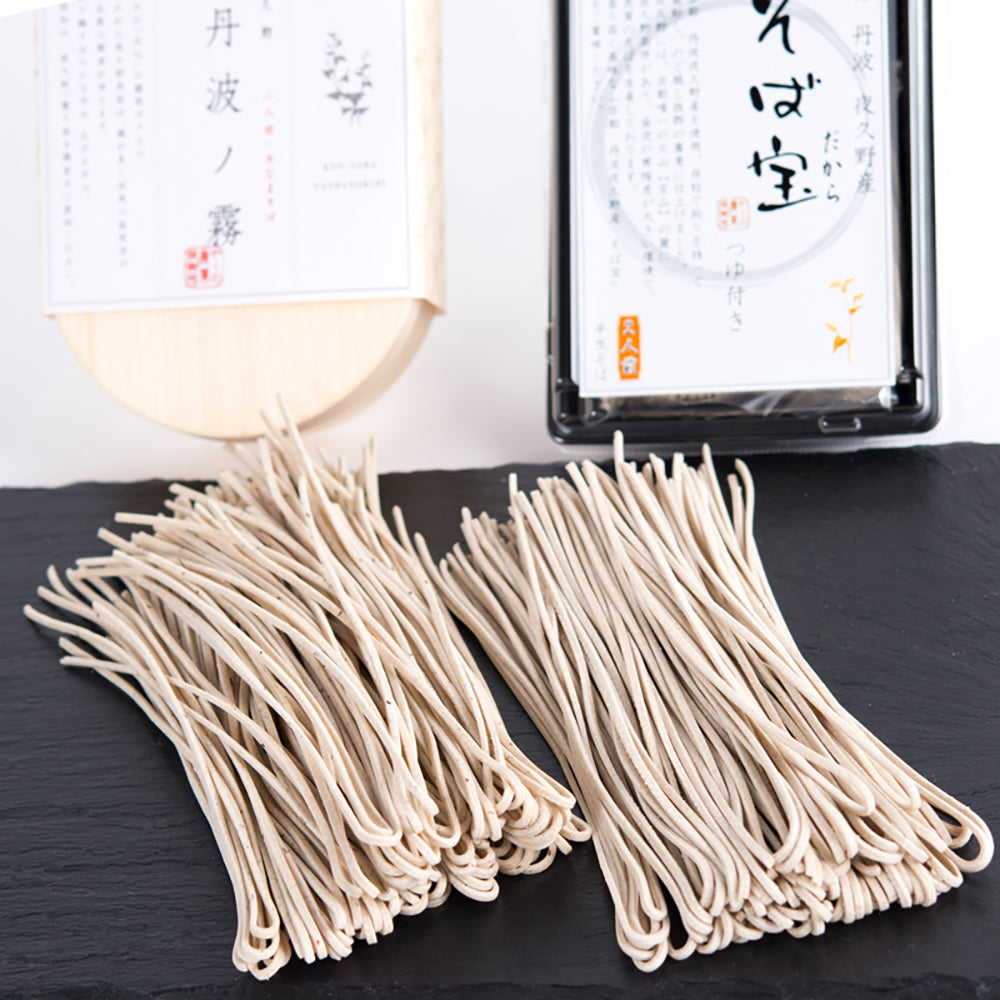 半なま 京蕎麦 味くらべセット (半生蕎麦2種 計6人前)　eギフト