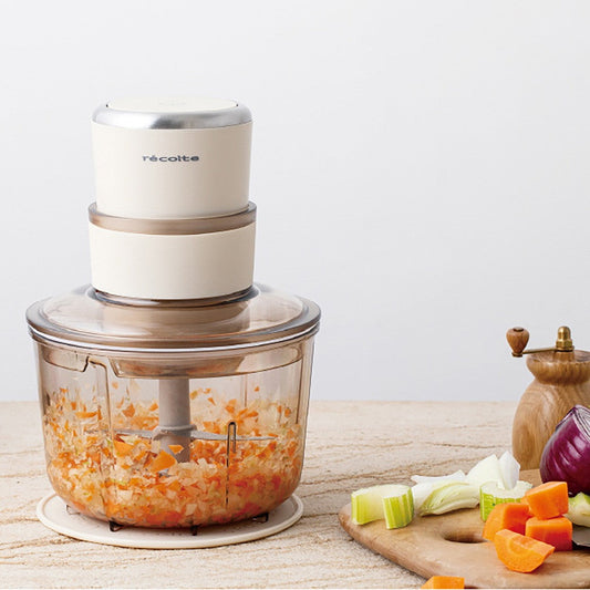 recolte(レコルト)フードプロセッサーコンボ クリームホワイト　eギフト