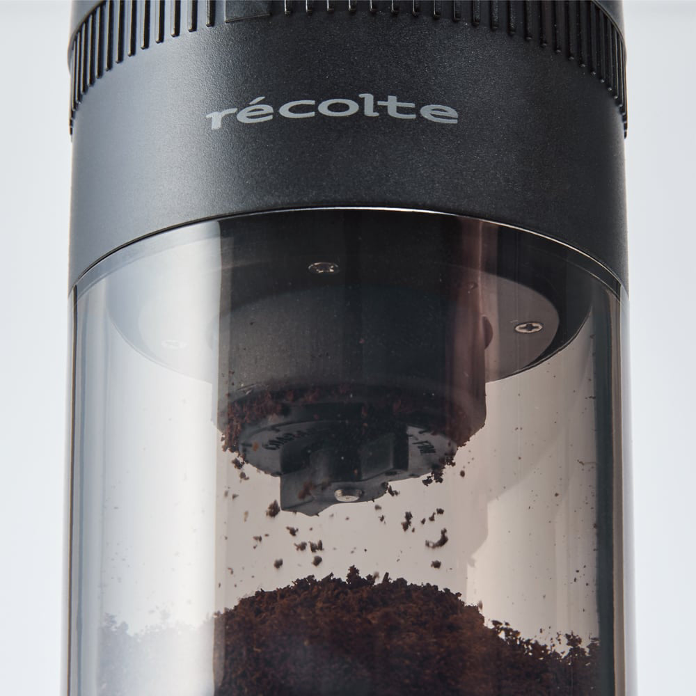 recolte(レコルト) コードレス コーヒーグラインダー ブラック　eギフト