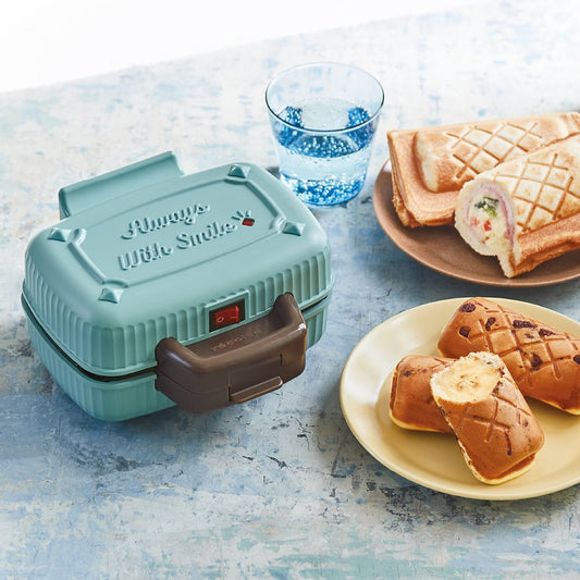 recolte(レコルト) プレスサンドメーカー ミニ ペールブルー　eギフト