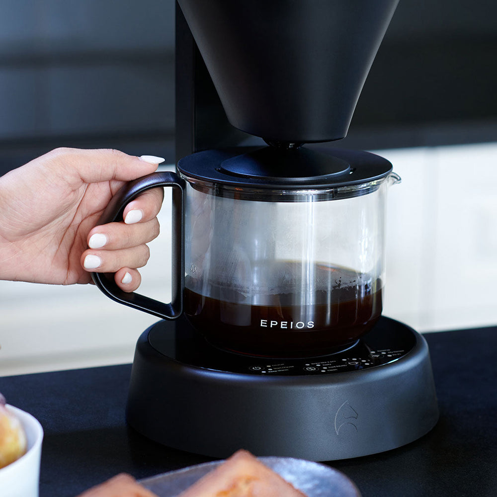 EPEIOS コーヒーメーカー ブラック 箱付き eギフト】EPEIOS(エペイオス)スマートコーヒーメーカーMocca ブラック