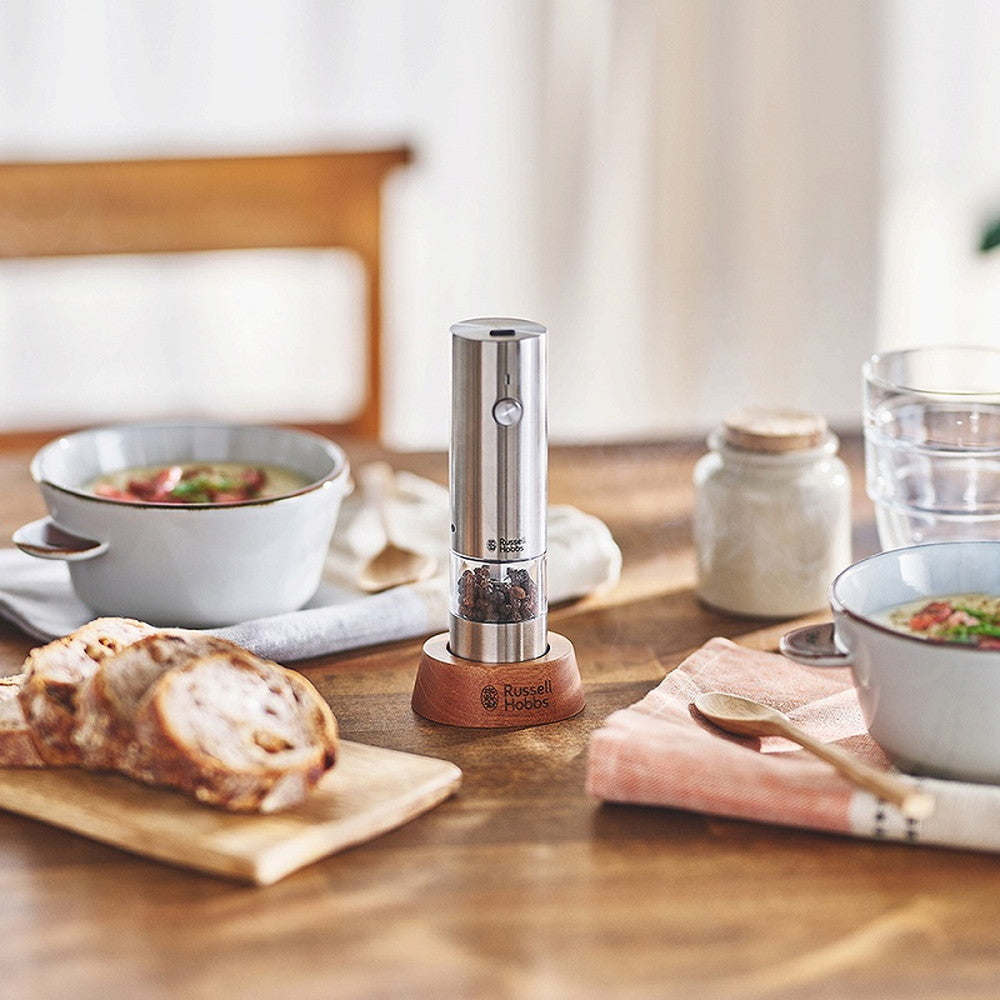 Russell Hobbs(ラッセルホブス) 充電式ミル ソルト＆ペッパー ミニ シルバー　eギフト