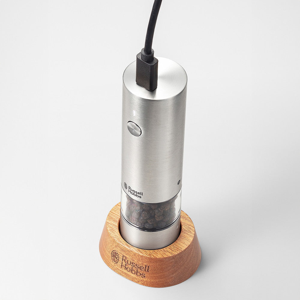 Russell Hobbs(ラッセルホブス) 充電式ミル ソルト＆ペッパー ミニ シルバー　eギフト